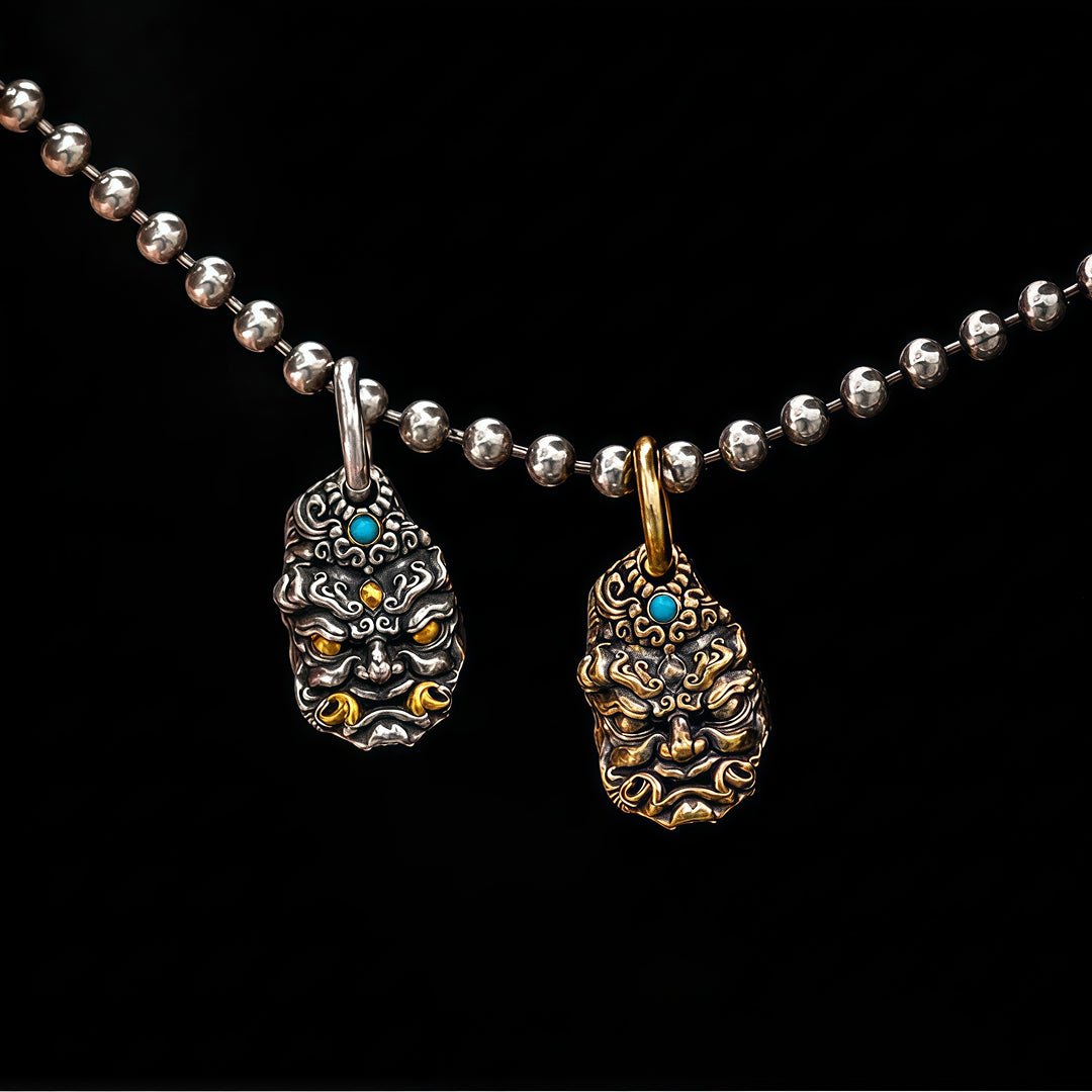 Guardian-Mask Pendant